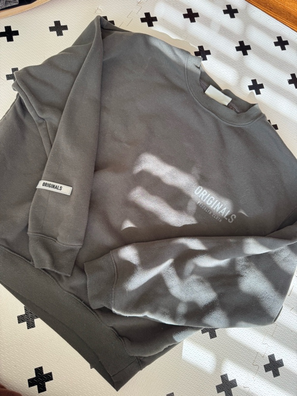 Charcoal Gray Originals Crewneck